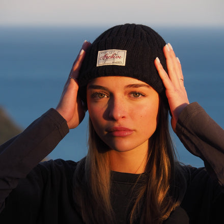 ΛRCHIVI RIBBED BEANIE